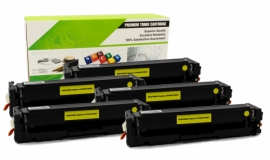 Cartouche Laser HP CF502X - 202X JAUNE Compatible 5-Pack-1