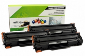 Cartouche Laser HP CE285A - 85A NOIR Compatible 3-Pack-1