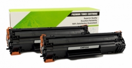 Cartouche Laser HP CB435A - 35A NOIR Compatible 2-Pack-1