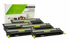 Cartouche Laser Samsung CLT-Y407S JAUNE Compatible 5-Pack-1