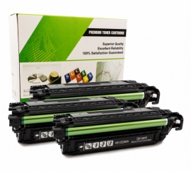 Cartouche Laser HP CE260A - 647A NOIR Compatible 3-Pack-1