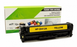 Cartouche Laser HP CE412A - 305A JAUNE Compatible-1