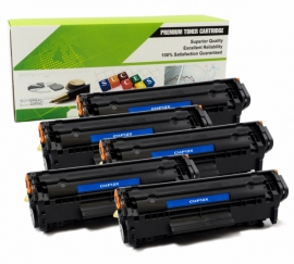 Cartouche Laser HP Q2612AXL - 12AXL NOIR Compatible 5-Pack-1