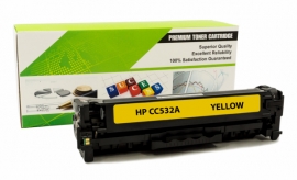 Cartouche Laser HP CC532A - 304A JAUNE Compatible-1