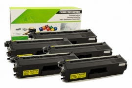 Cartouche Laser Brother TN-336Y JAUNE Compatible 5-Pack-1