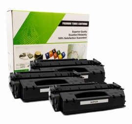 Cartouche Laser HP Q7553X - 53X NOIR Compatible 3-Pack-1