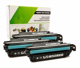 Cartouche Laser HP CE260X - 649X NOIR Compatible 3-Pack-1