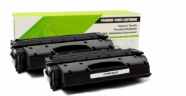 Cartouche Laser HP CF280X - 80X NOIR Compatible 2-Pack-1