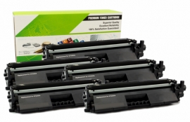 Cartouche Laser HP CF230X - 30X NOIR Compatible 5-Pack-1