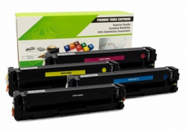 Cartouche Laser HP CF400X/CF401X/CF402X/CF403X - 201X Compatible Combo Pack BK/C/M/Y-1