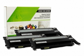 Cartouche Laser Samsung CLT-K406S NOIR Compatible 3-Pack-1