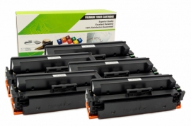 Cartouche Laser HP CF410X - 410X NOIR Compatible 5-Pack-1