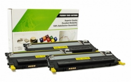 Cartouche Laser Samsung CLT-Y407S JAUNE Compatible 3-Pack-1