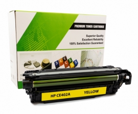 Cartouche Laser HP CE402A - 507A JAUNE Compatible-1