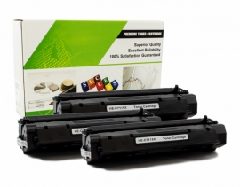Cartouche Laser HP C7115X - 15X NOIR Compatible 3-Pack-1
