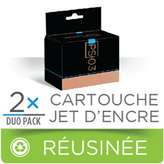 Cartouche Jet d'encre HP 27/28 - C8727AN/C8728AN Recyclée Combo Pack BK/CL-1