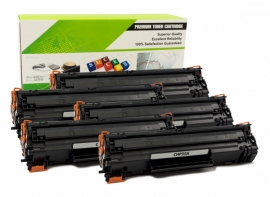 Cartouche Laser HP CB435A - 35A NOIR Compatible 5-Pack-1