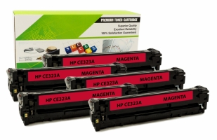 HP CE323A - 128A MAGENTA Compatible 5-Pack