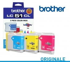 Brother LC51 Originale Combo Pack C/M/Y