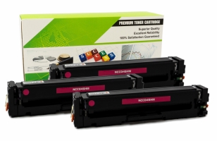 Canon 045HM - 1244C001 MAGENTA Compatible Combo 3-Pack