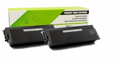 Brother TN-460 NOIR Compatible 2-Pack