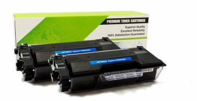 Brother TN-850 NOIR Compatible 2-Pack