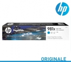 HP 981X - L0R09A CYAN Originale