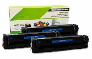 Canon 045HC - 1245C001 CYAN Compatible Combo 3-Pack