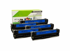 HP CE411A - 305A CYAN Compatible 5-Pack