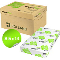 Caisse de papier recyclé ReproPlus Légal 8.5 x 14 (10 paquets de 500 feuilles 20lb)-1