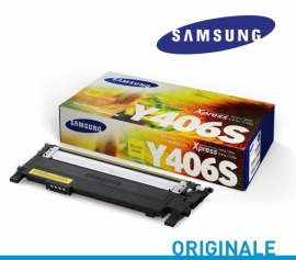 Cartouche Laser Samsung CLT-Y406S JAUNE Originale-1